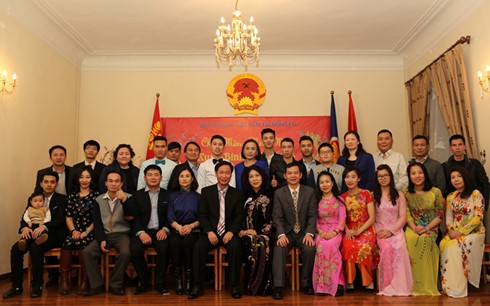 Vietnamese community in Mongolia celebrate Lunar New Year - ảnh 1